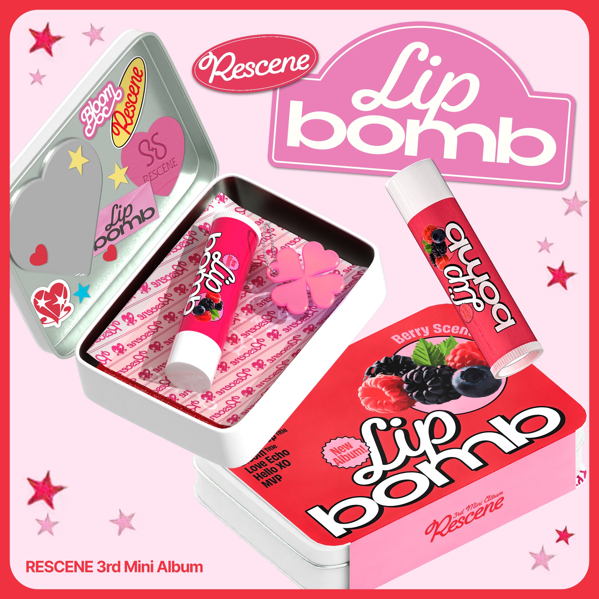 RESCENE -  lip bomb  (lip balm ver.)