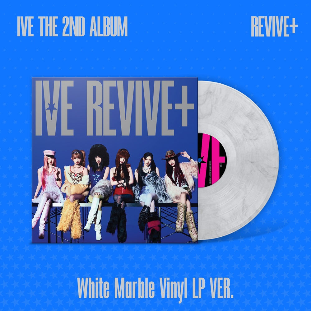 IVE - REVIVE+ (White Marble Vinyl LP ver. Limited Edition) – Kpop