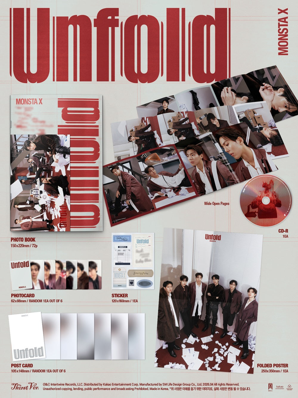 MONSTA X - Unfold – Kpop Planet Global MONSTA X - Unfold – Kpop Planet Global