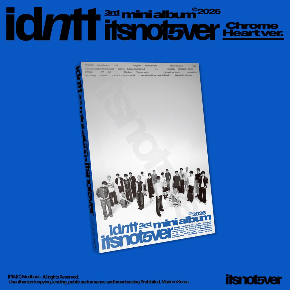 idntt itsnotover showcase 新品未開封 10枚 idntt - itsnotover – Kpop Planet Global