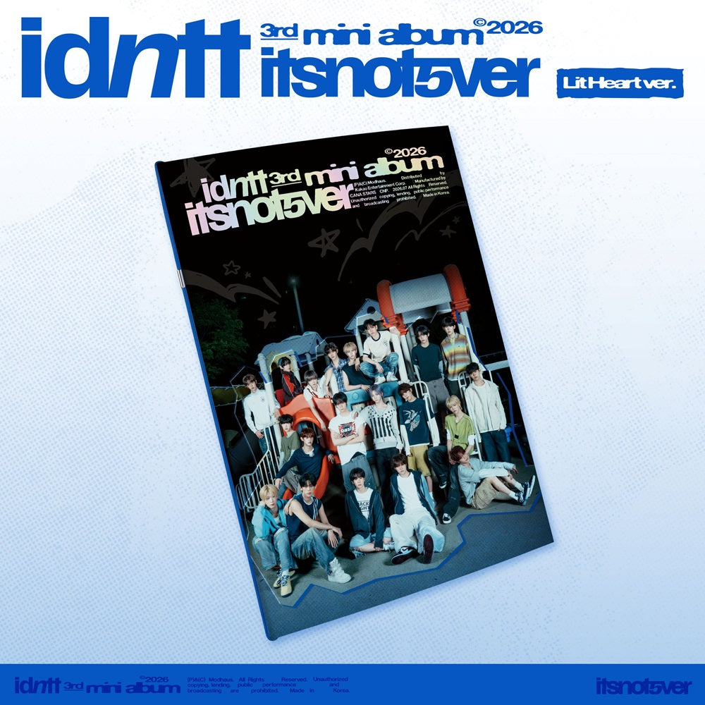 idntt itsnotover showcase 新品未開封 10枚 idntt - itsnotover – Kpop Planet Global