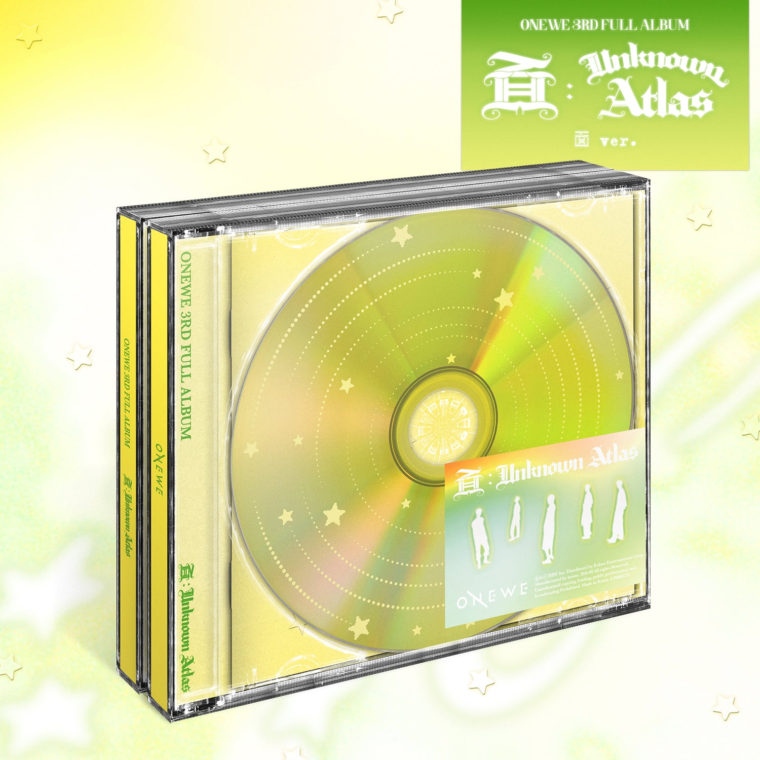 ONEWE – 面 : Unknown Atlas (面 ver.) – Kpop Planet Global