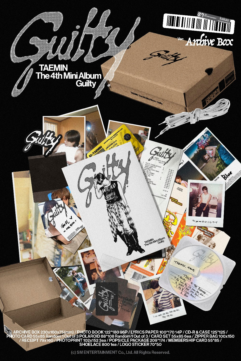 SHINee Taemin - Guilty (Archive Box ver.)