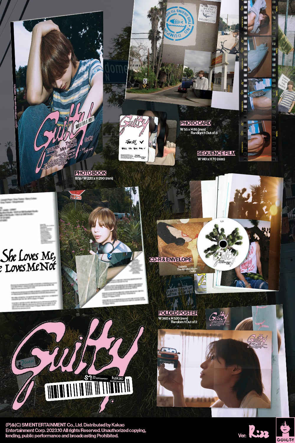 SHINee Taemin - Guilty (Photo Book ver.)
