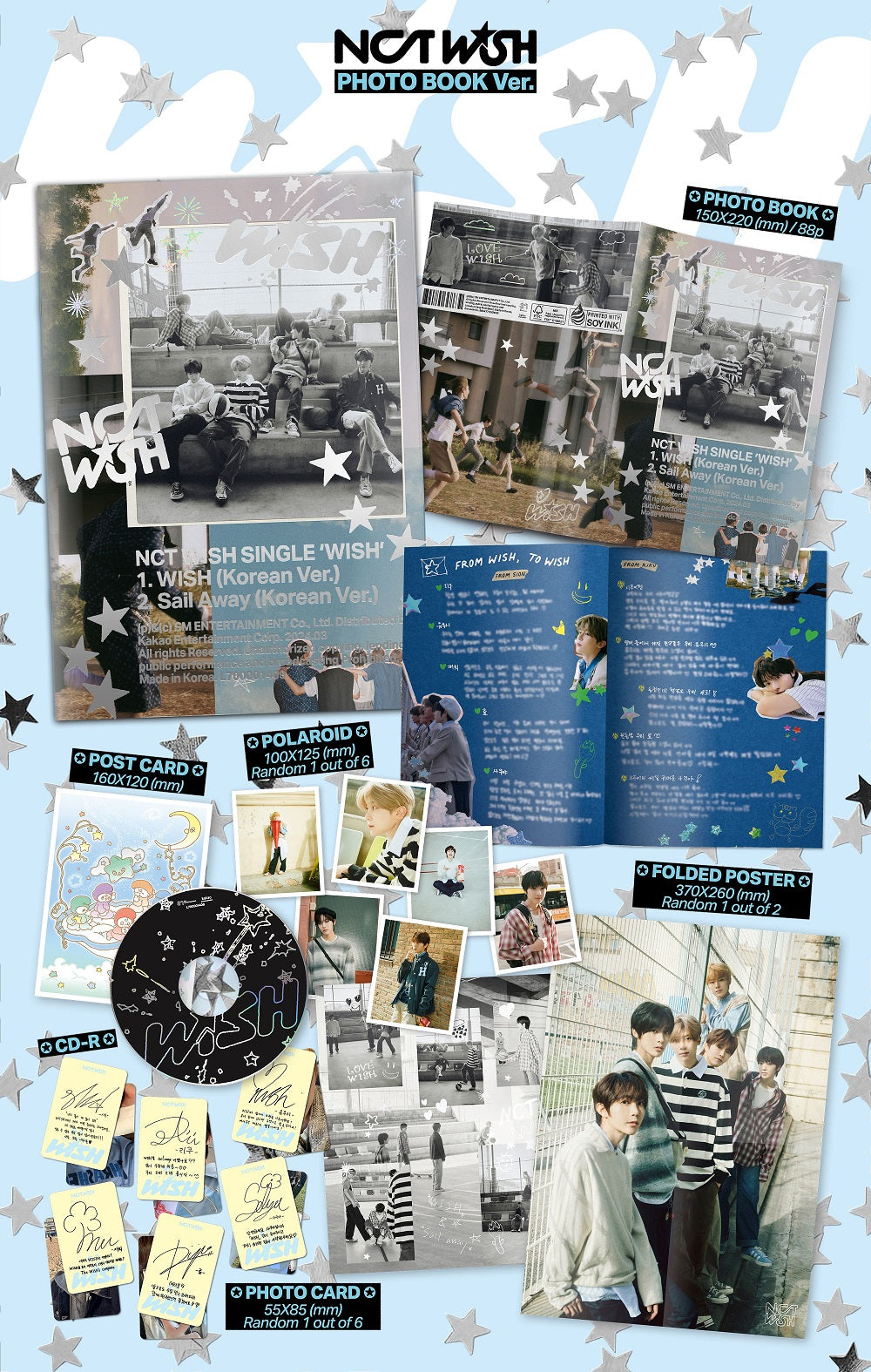 スケールモデル 新作 NCT WISH - WISH (Photobook ver.) – Kpop Planet K-POP・アジア
