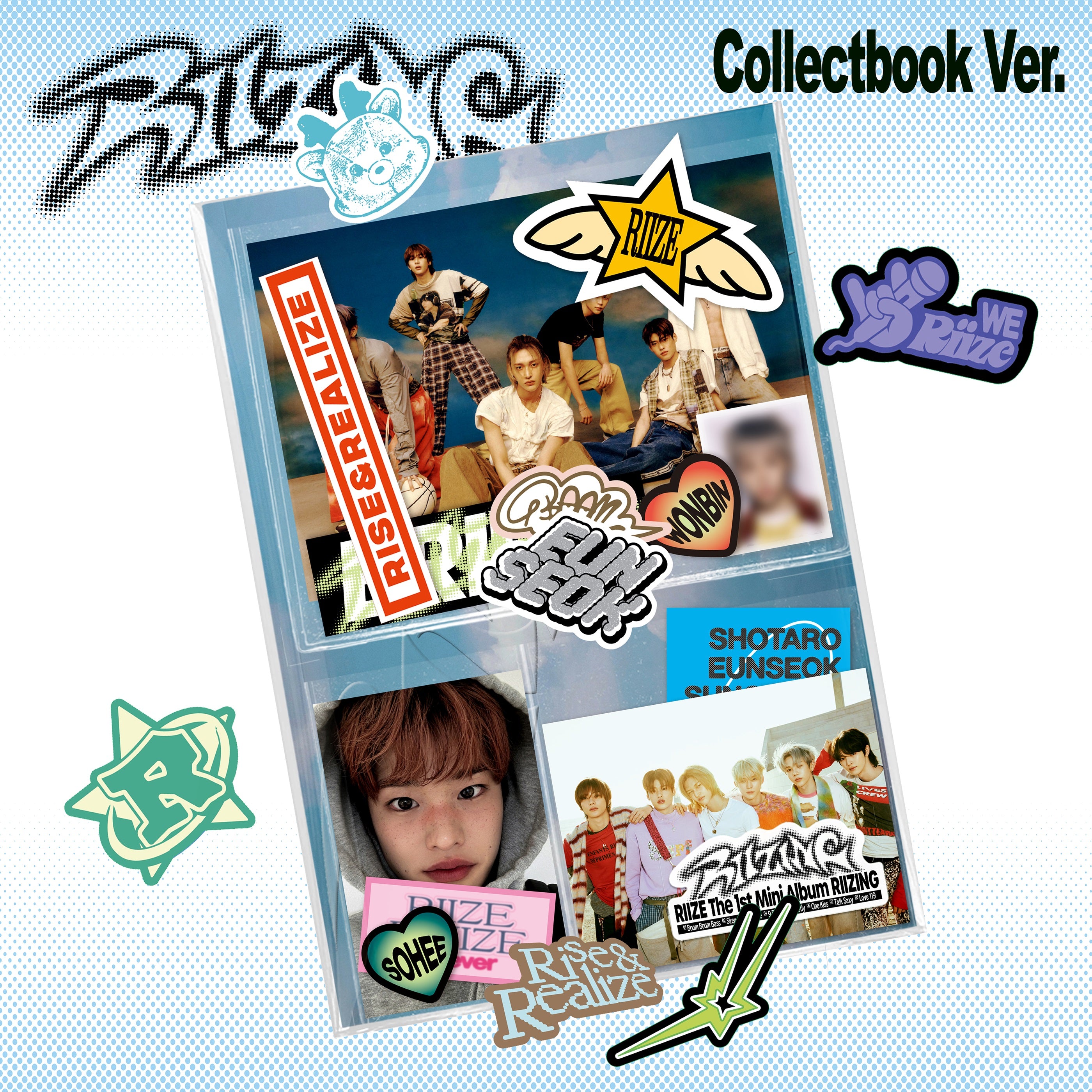 RIIZE - RIIZING (Collect Book ver.) (Discounted Sealed Album