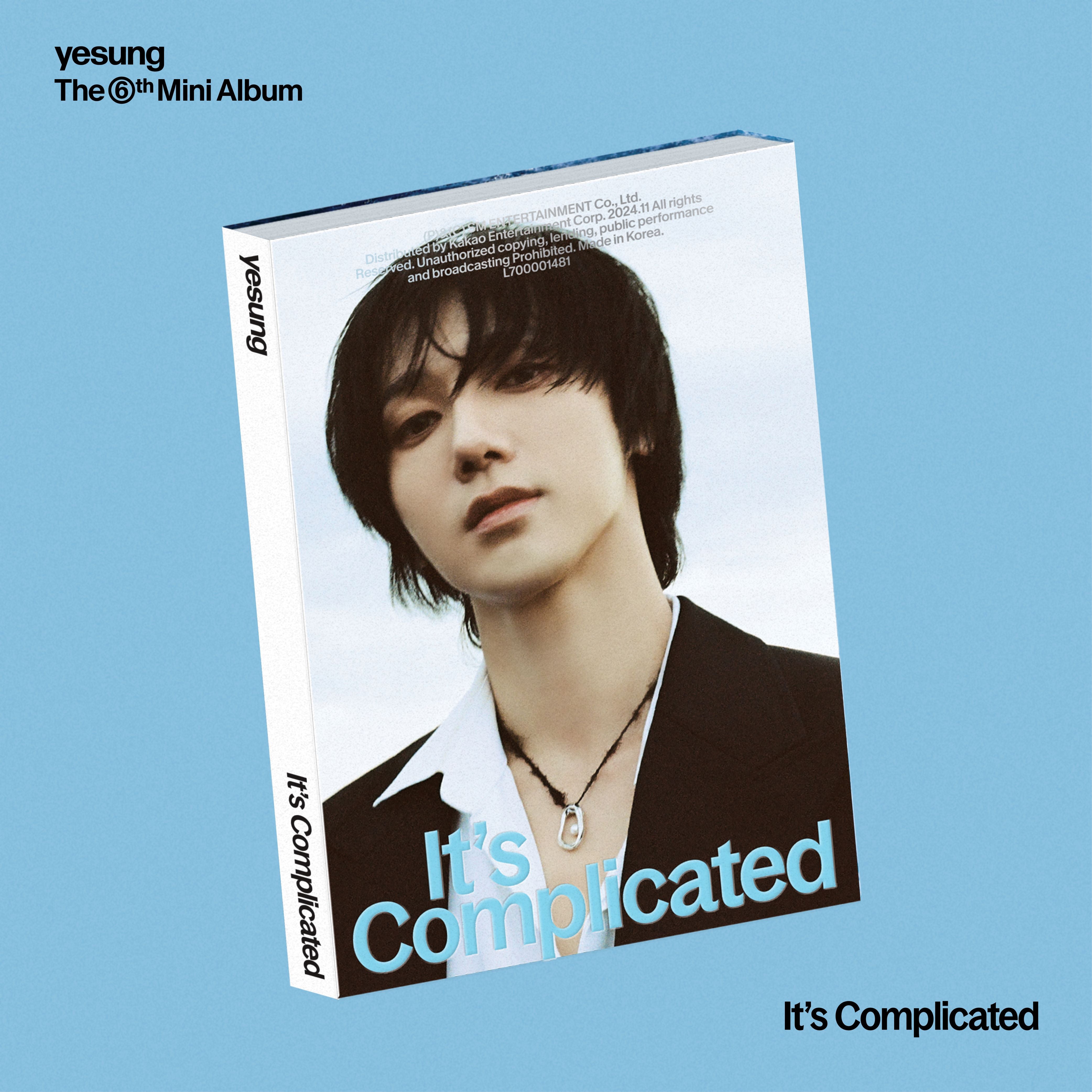 Super Junior Yesung - It's Complicated (Feelings ver.) – Kpop