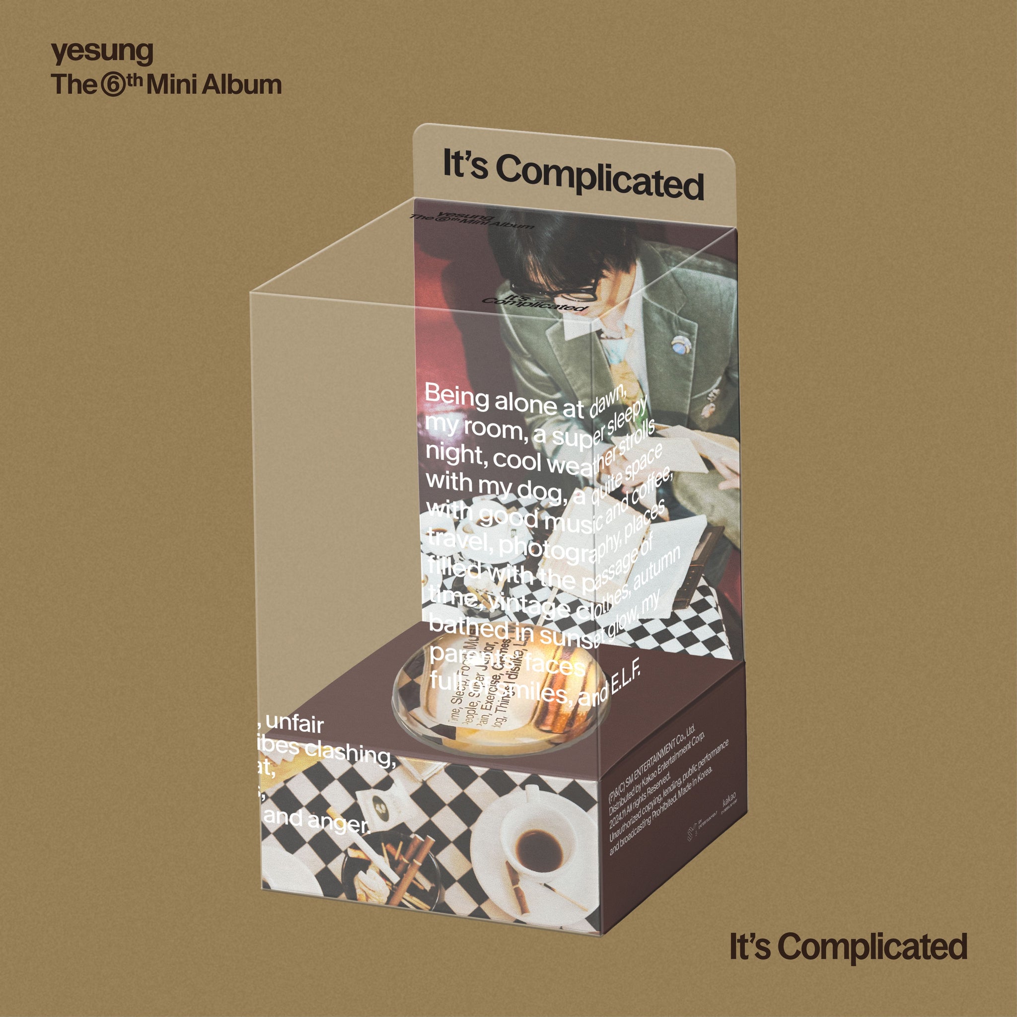 Super Junior Yesung - It’s Complicated (Special ver.)