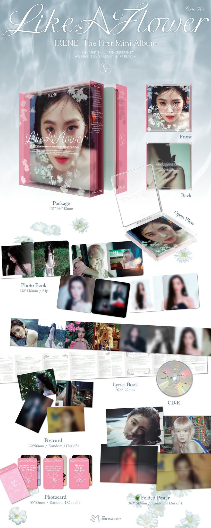 Red Velvet IRENE - Like A Flower (Case ver.)