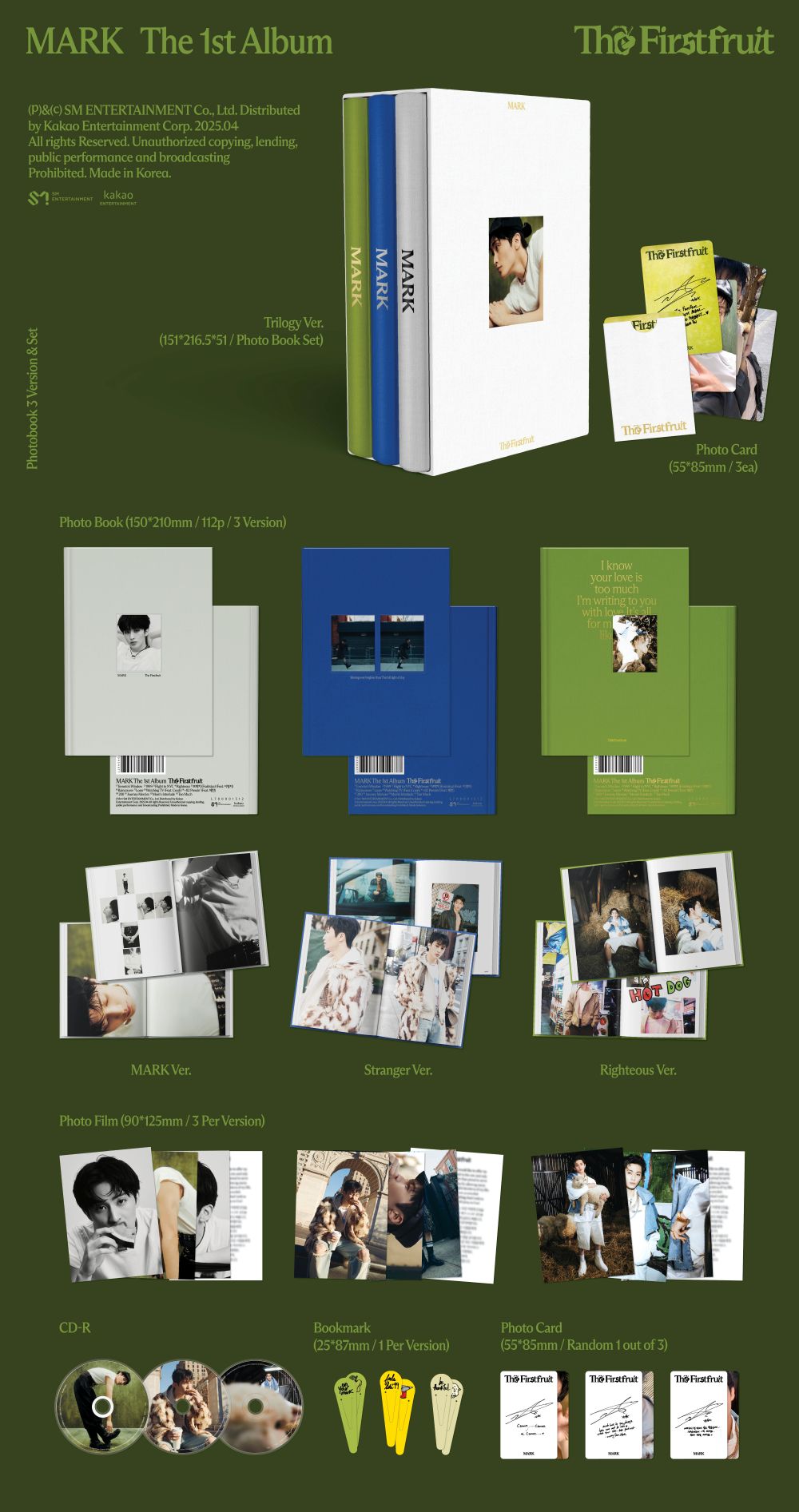 NCT MARK - The Firstfruit (Photobook ver.) (Discounted