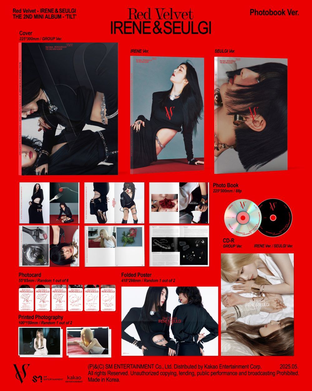 Red Velvet Seulgi & Irene - TILT (Photobook ver.)