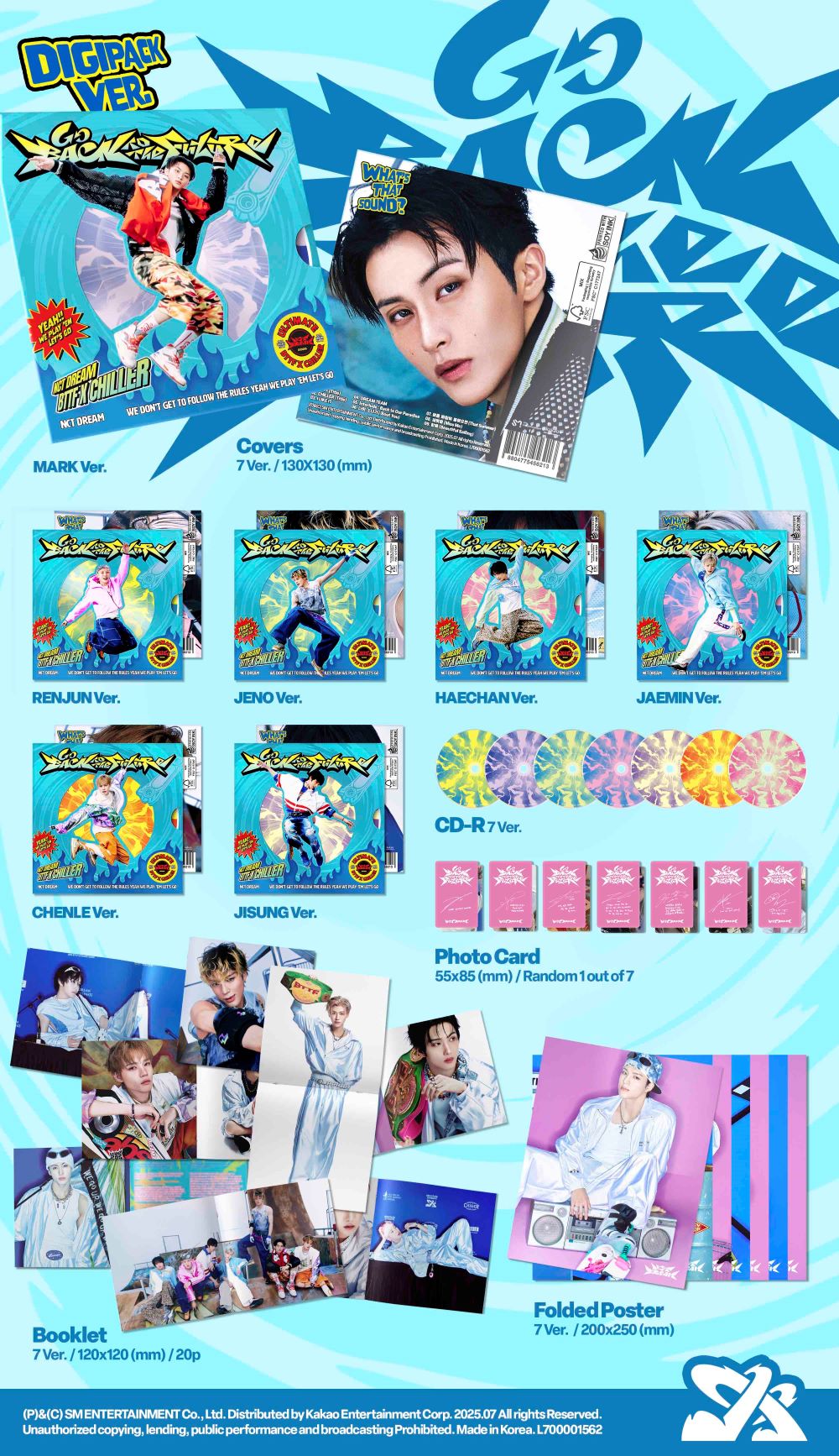 NCT DREAM - Go Back To The Future (Digipack ver.)