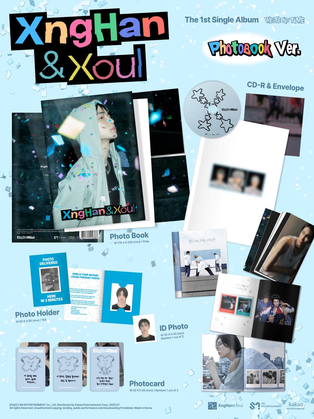 XngHan&Xoul -  Waste No Time (Photo Book ver.)