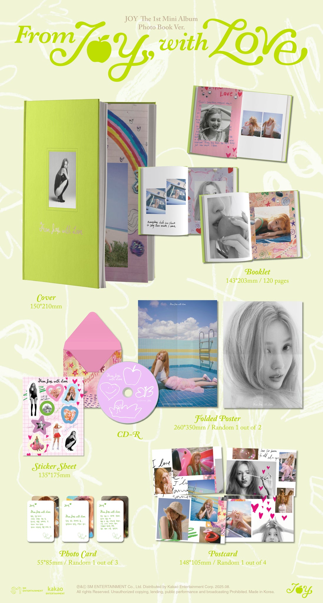 Red Velvet JOY -  From JOY, with Love (Photo Book ver.)