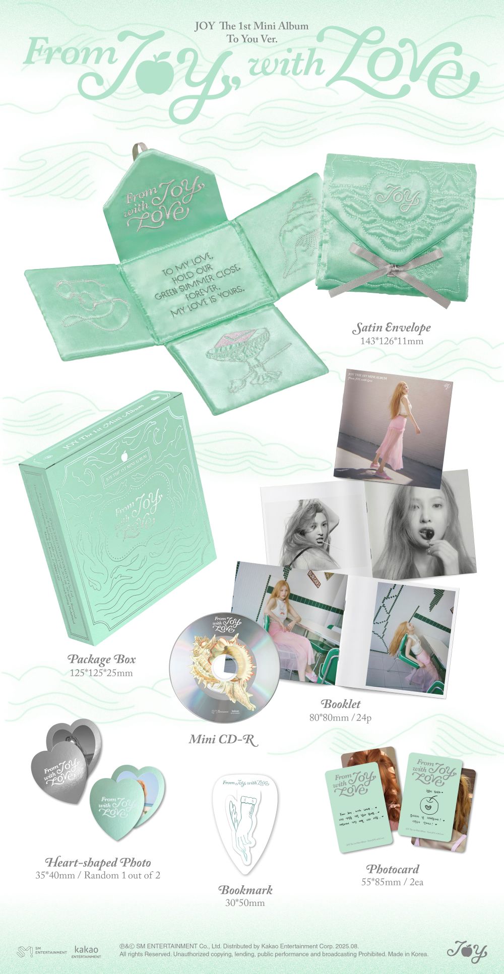Red Velvet JOY - From JOY, with Love  (To You ver.)