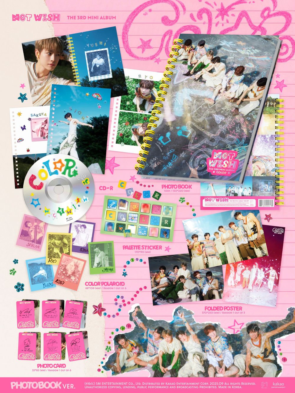 NCT WISH - COLOR  (Photo Book ver.)