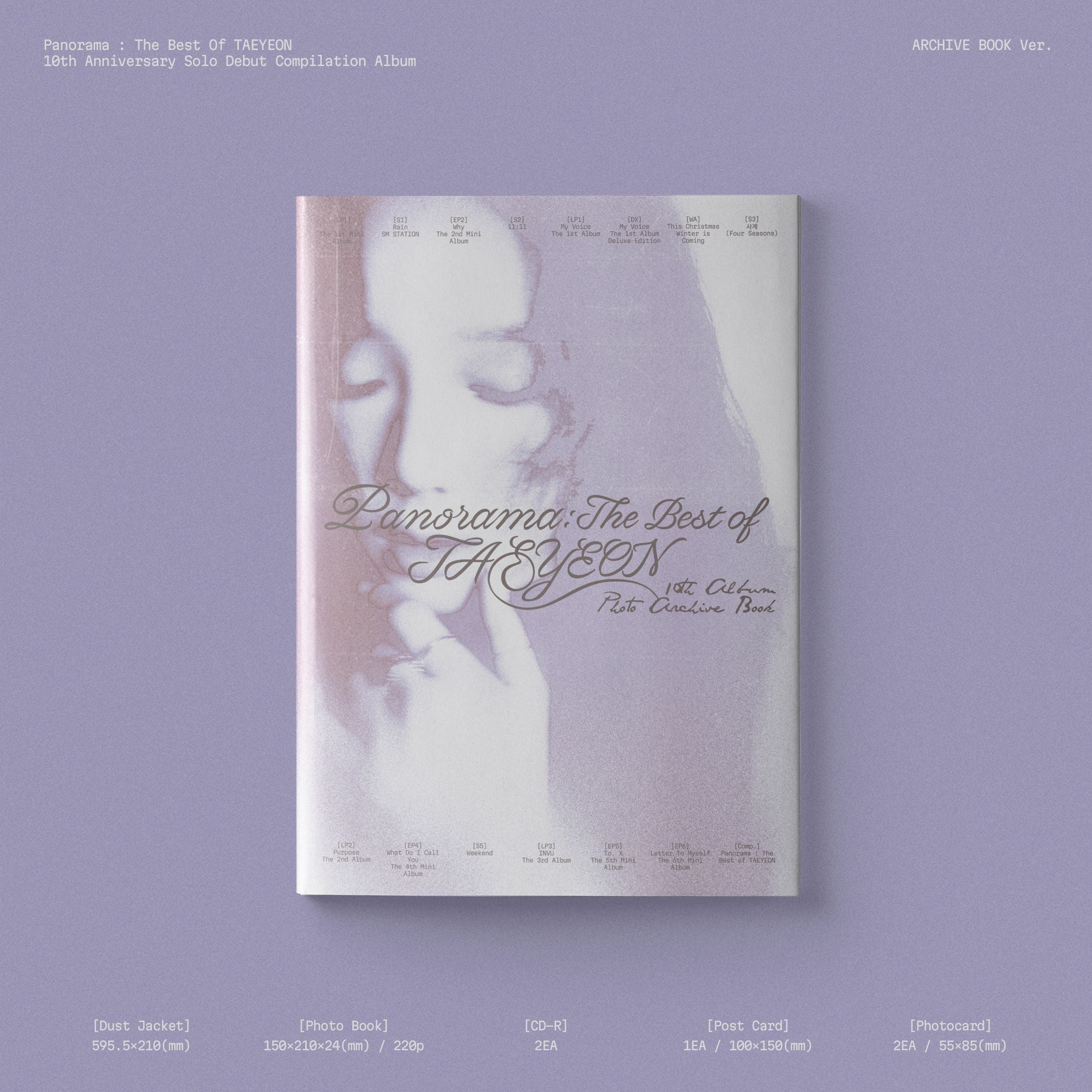 Girls' Generation SNSD TAEYEON - Panorama : The Best of TAEYEON