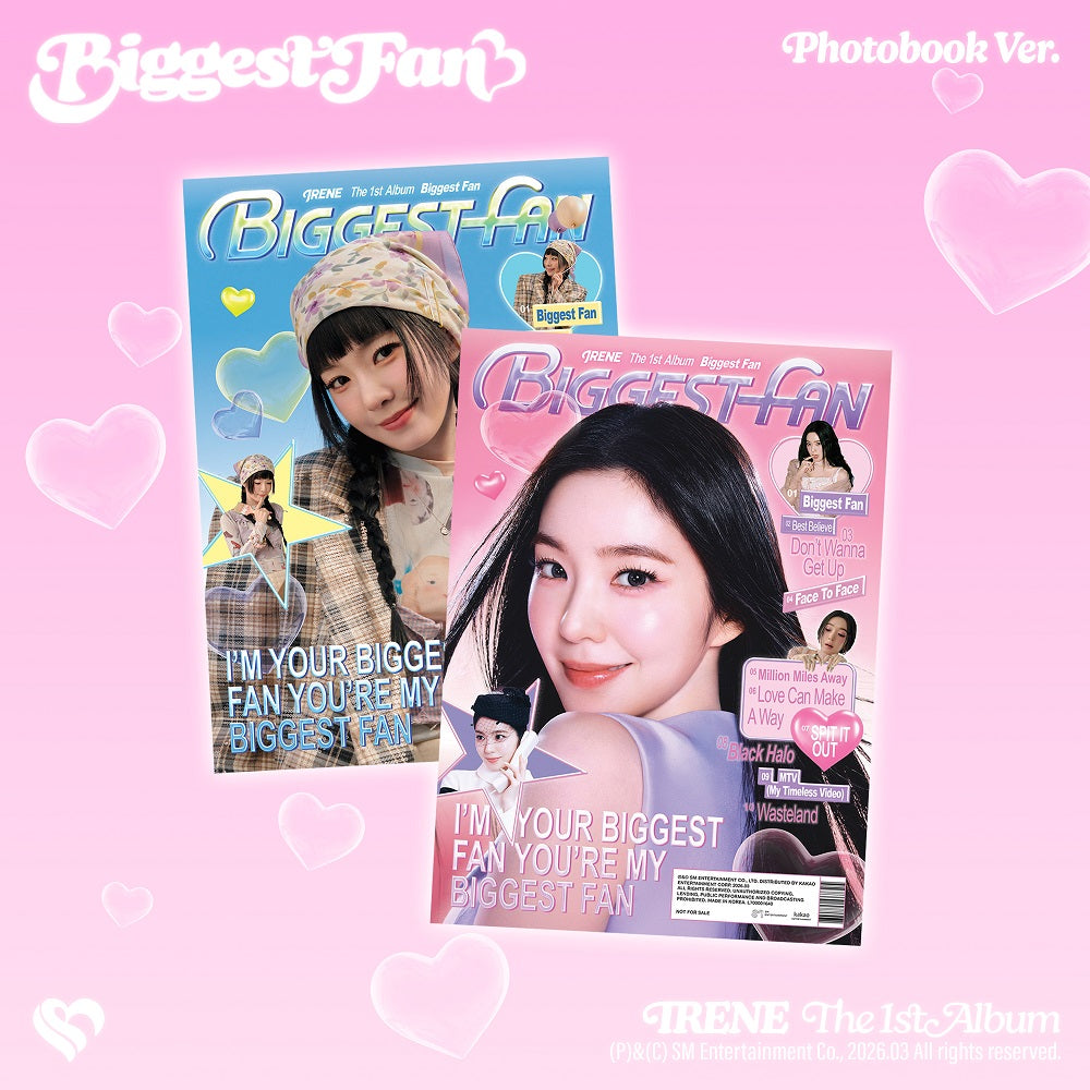 red velvet アイリーン　Biggest fan ypbooks Red Velvet IRENE - Biggest Fan (Photobook ver.) – Kpop Planet Global