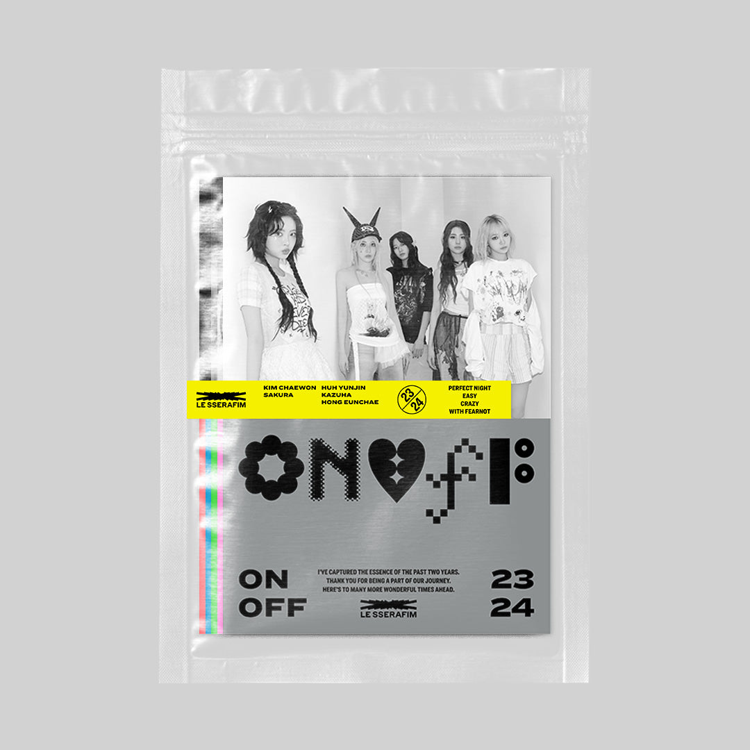 LE SSERAFIM - LE SSERAFIM 'ON-OFF 23-24' – Kpop Planet Global