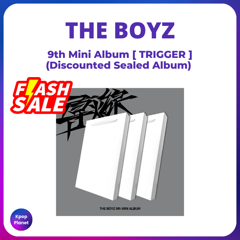 THE BOYZ - TRIGGER (Discounted Sealed Album)