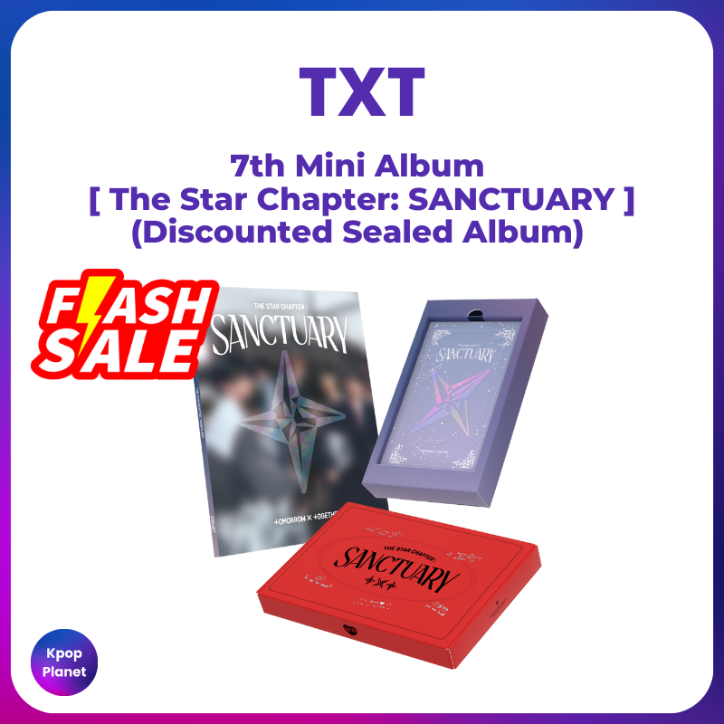 TOMORROW X TOGETHER TXT - The Star Chapter: SANCTUARY (Discounted Sealed Album)