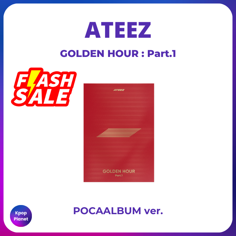 ATEEZ - GOLDEN HOUR : Part.1 (POCAALBUM ver.) – Kpop Planet Global