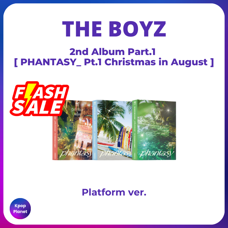 THE BOYZ – PHANTASY_ Pt.1 Christmas in August (Platform ver.) (Discounted Sealed Album)