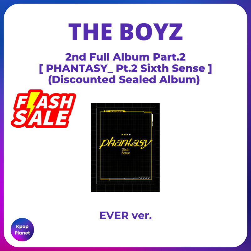 THE BOYZ - PHANTASY_ Pt.2 Sixth Sense (EVER ver.) (Discounted Sealed Album)