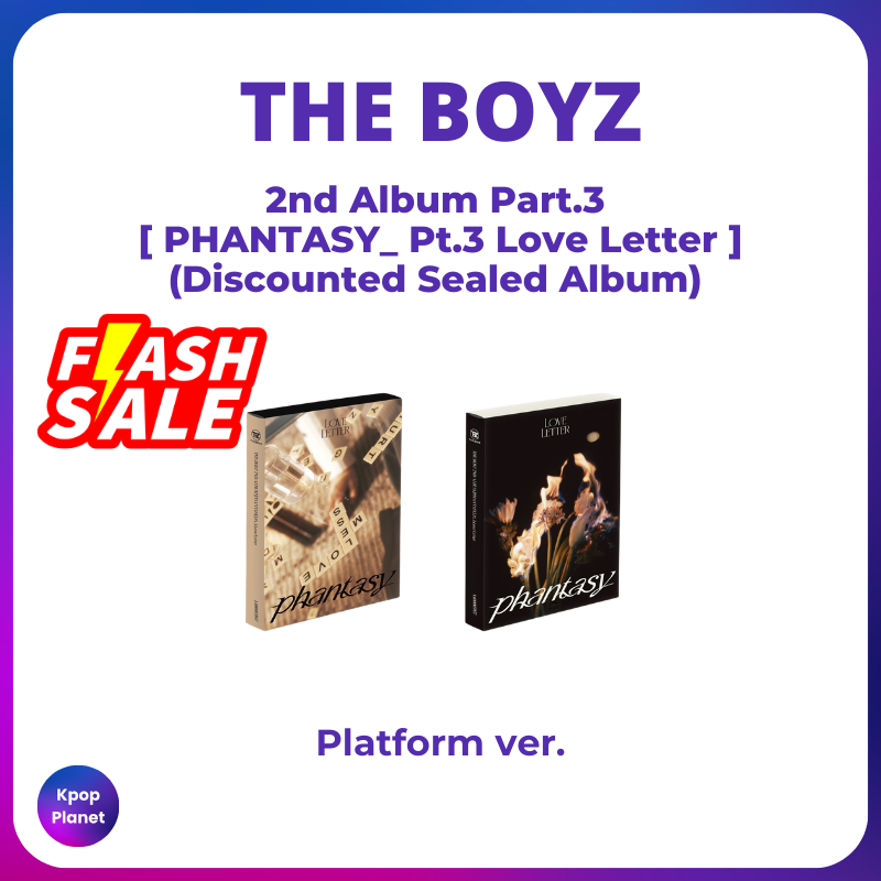 THE BOYZ - PHANTASY_ Pt.3 Love Letter (Platform ver.) (Discounted Sealed Album)