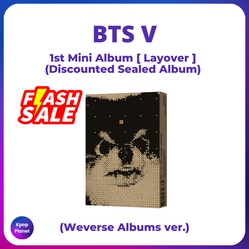 BTS V - Layover (Weverse Albums ver.) (Discounted Sealed Album)