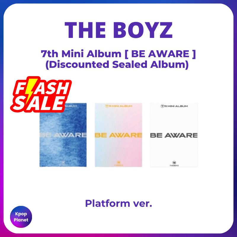 THE BOYZ - BE AWARE (Platform ver.) (Discounted Sealed Album)