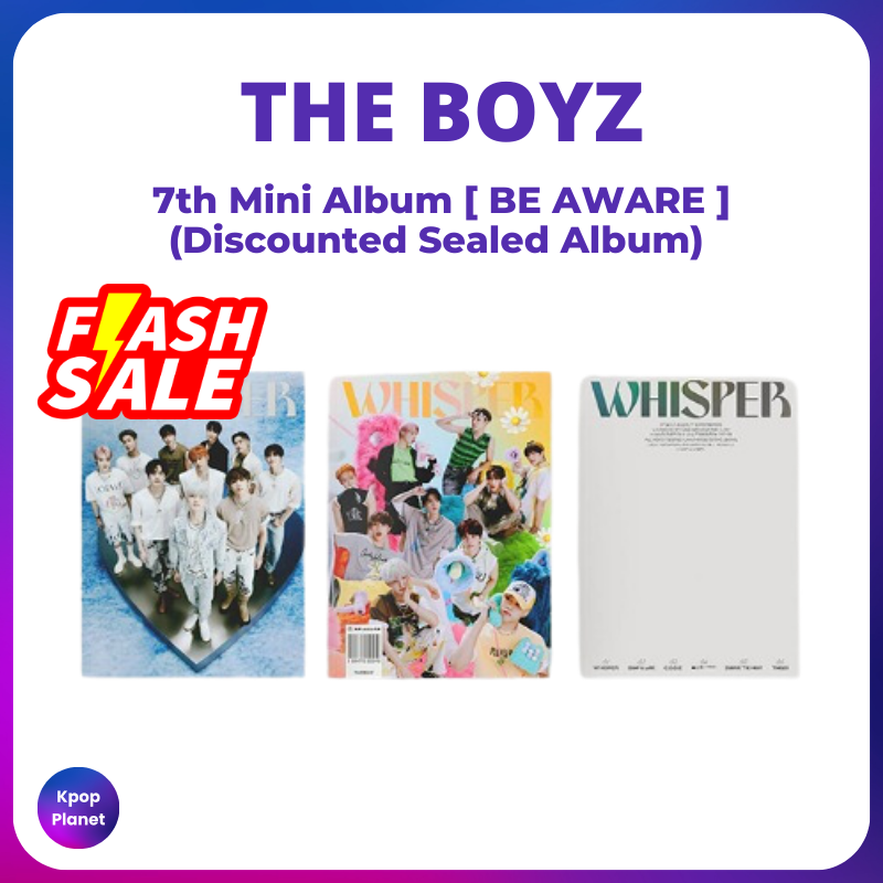 THE BOYZ -  BE AWARE (Discounted Sealed Album)