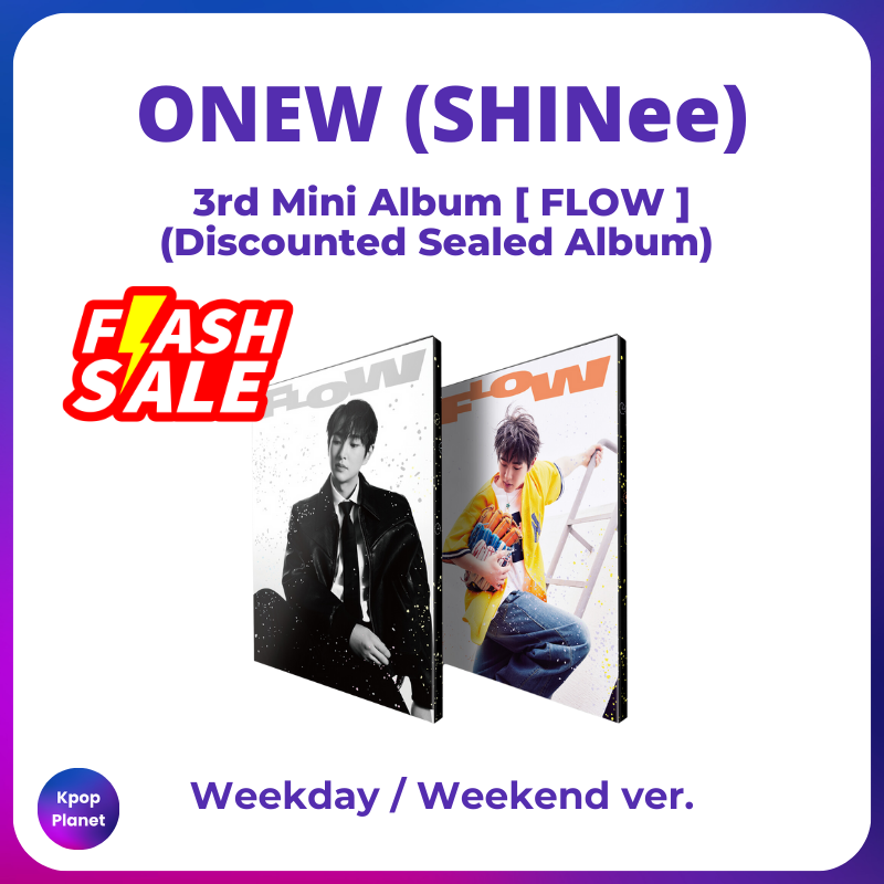 SHINee ONEW - FLOW (Discounted Sealed Album)