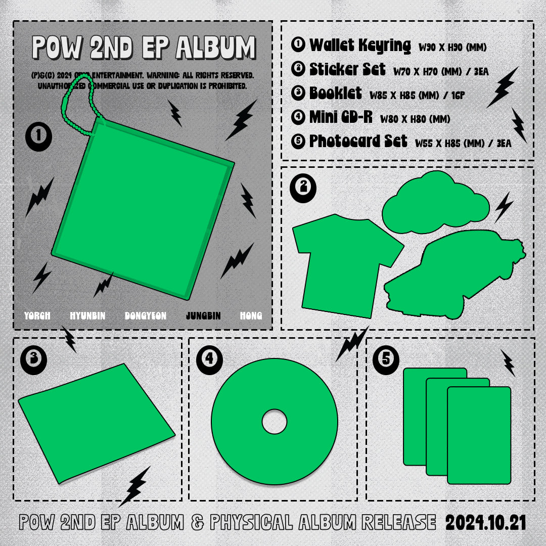 POW - 2nd EP Album