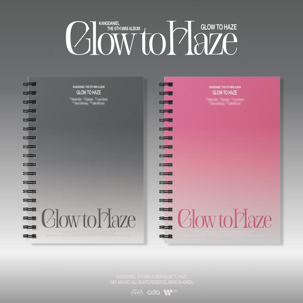 KANG DANIEL - Glow to Haze (Photo Book ver.)