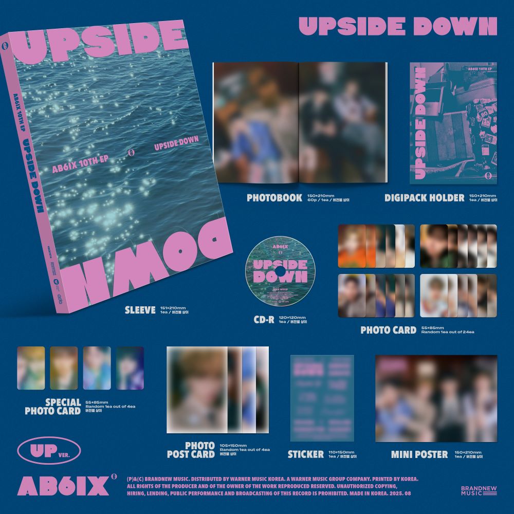AB6IX -  UPSIDE DOWN  (Photobook ver.)