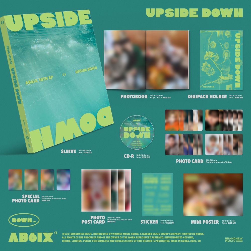 AB6IX -  UPSIDE DOWN  (Photobook ver.)