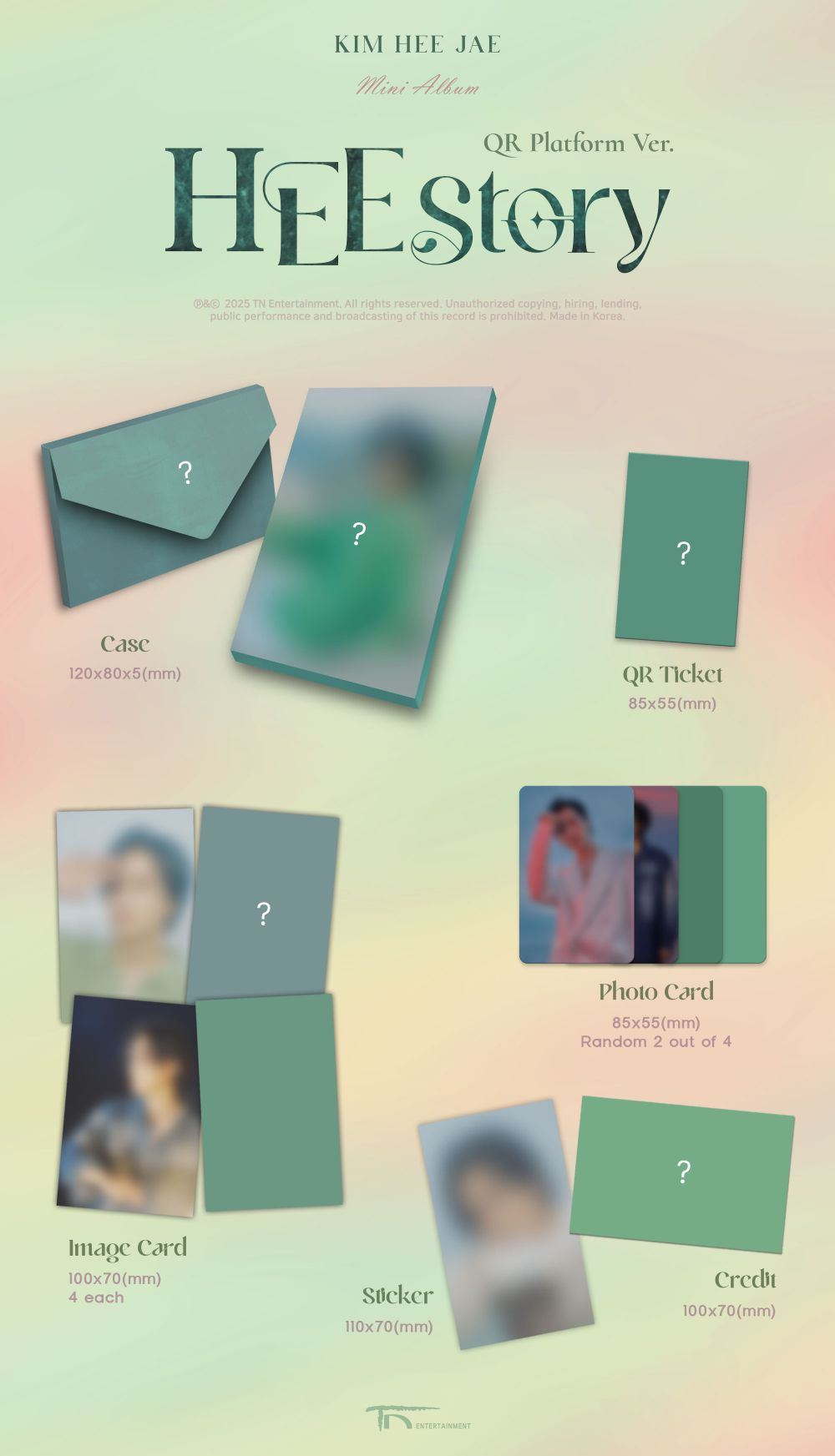 KIM HEE JAE - HEE'story  (QR Platform ver.)