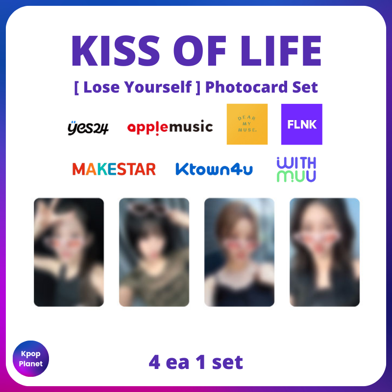 KISS OF LIFE - Lose Yourself (Magazine Ver.) POB Photocard Set