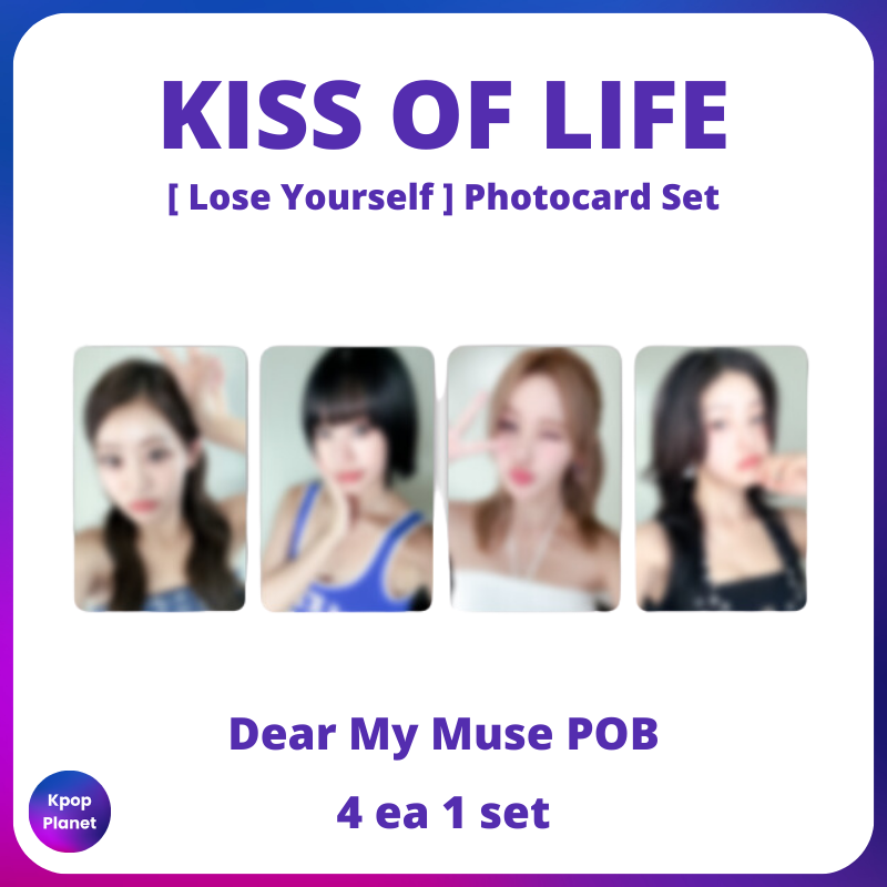 KISS OF LIFE - Lose Yourself (Magazine Ver.) POB Photocard Set