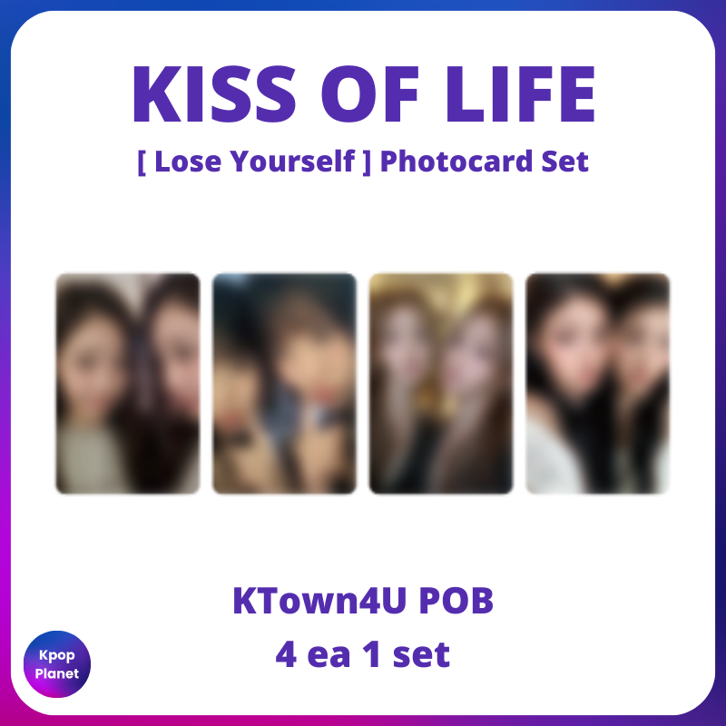 KISS OF LIFE - Lose Yourself (Magazine Ver.) POB Photocard Set