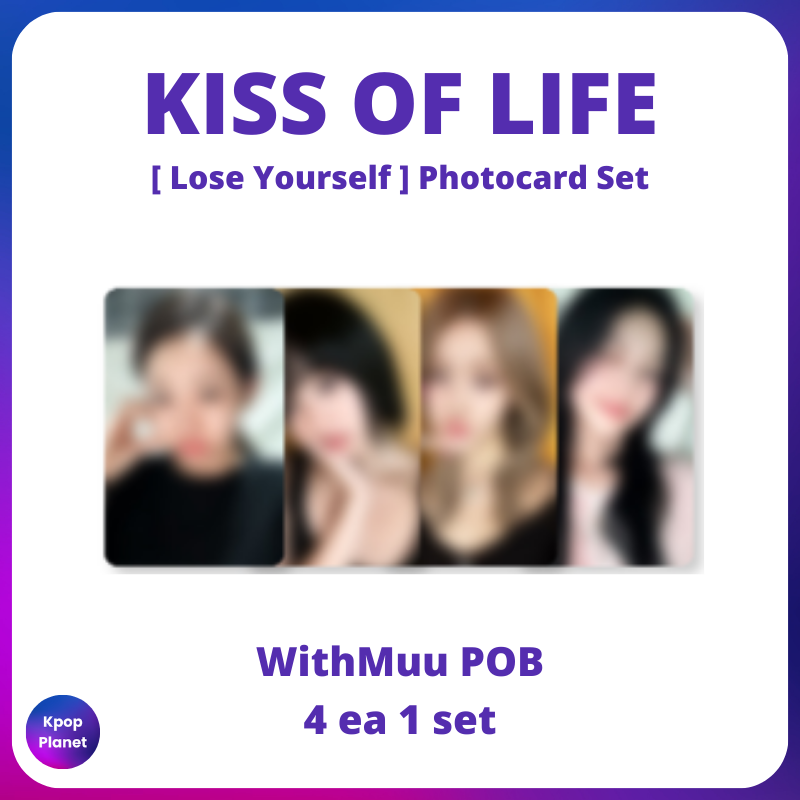 KISS OF LIFE - Lose Yourself (Magazine Ver.) POB Photocard Set