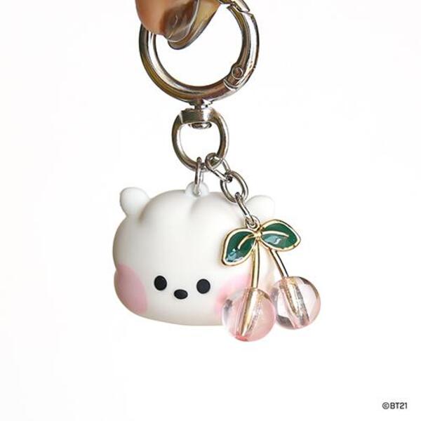 BT21 minini Face Cap Key Ring