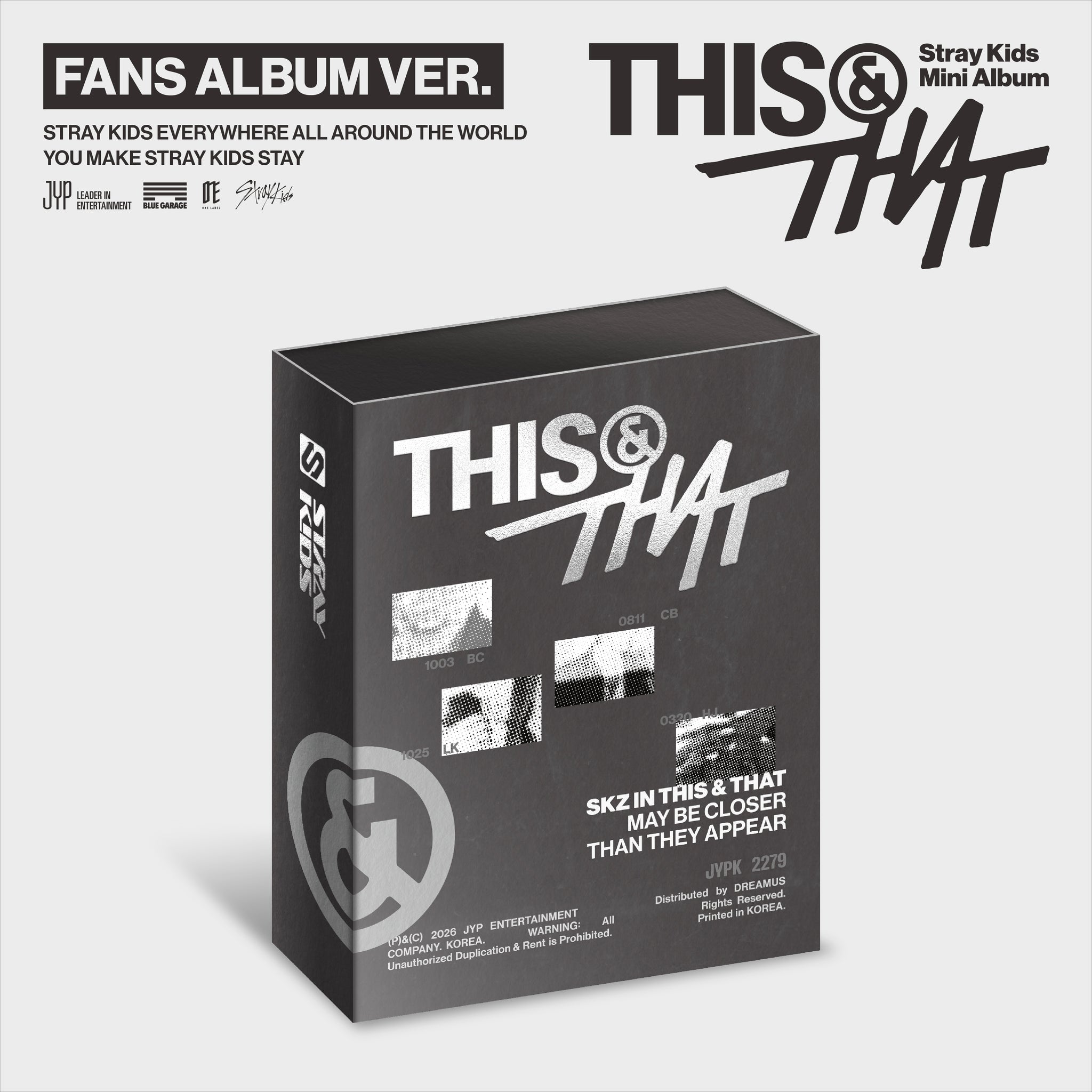 StrayKids THIS&THAT fans アルバム 新品未開封 50個 Stray Kids - THIS & THAT (FANS ALBUM ver.) – Kpop Planet Global