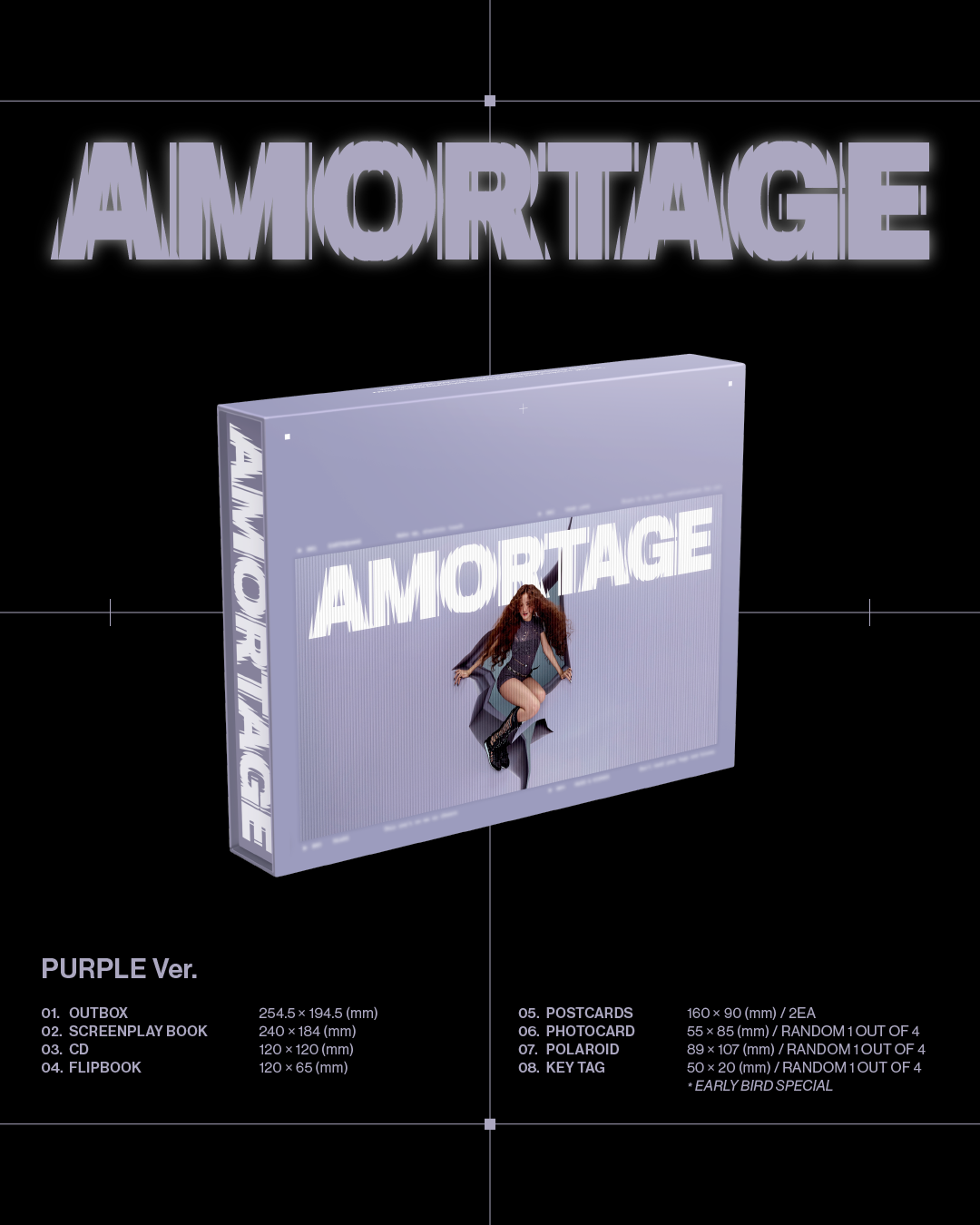 BLACKPINK JISOO - AMORTAGE (EXCLUSIVE EDITION) – Kpop Planet Global