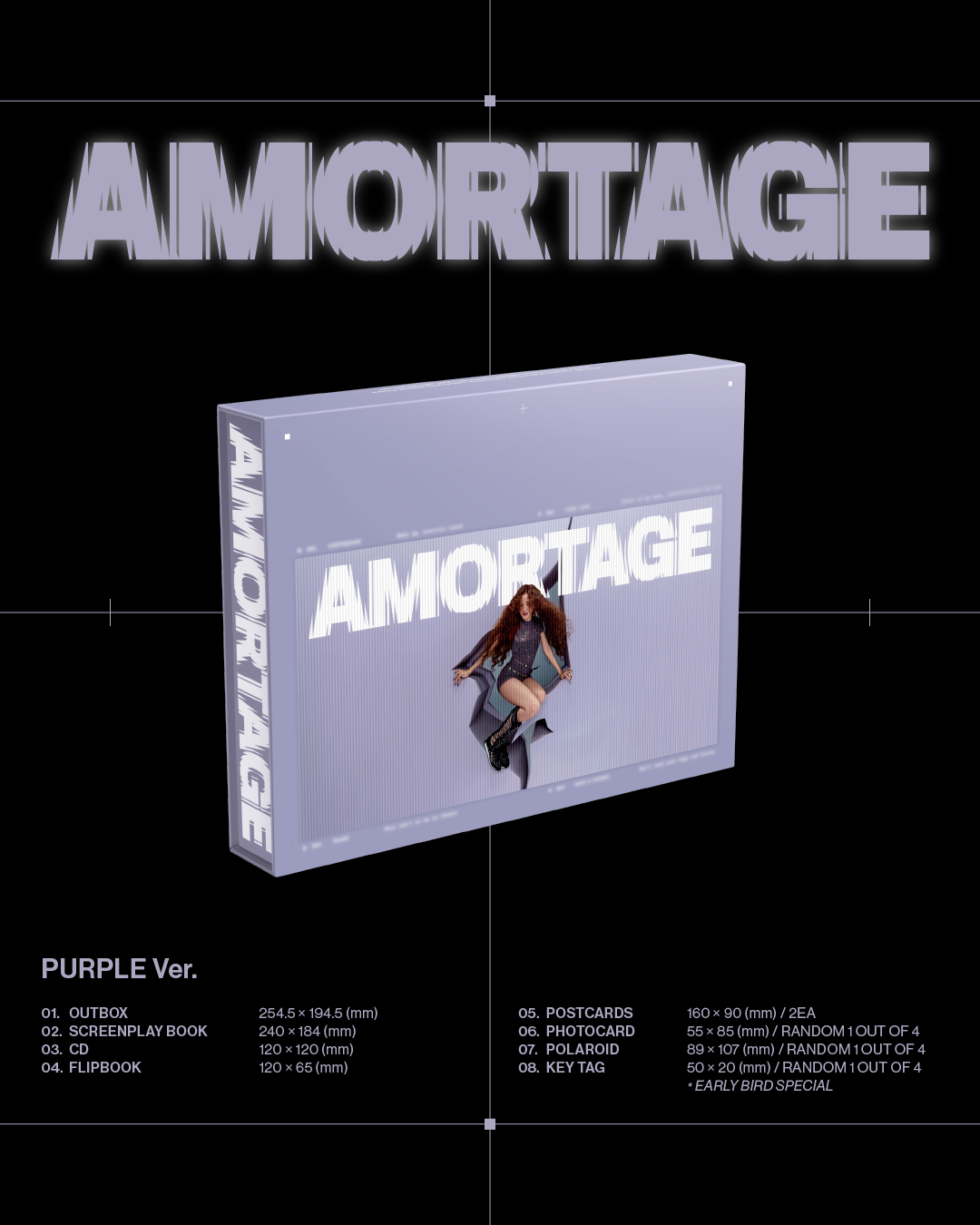 BLACKPINK JISOO - AMORTAGE (EXCLUSIVE EDITION)