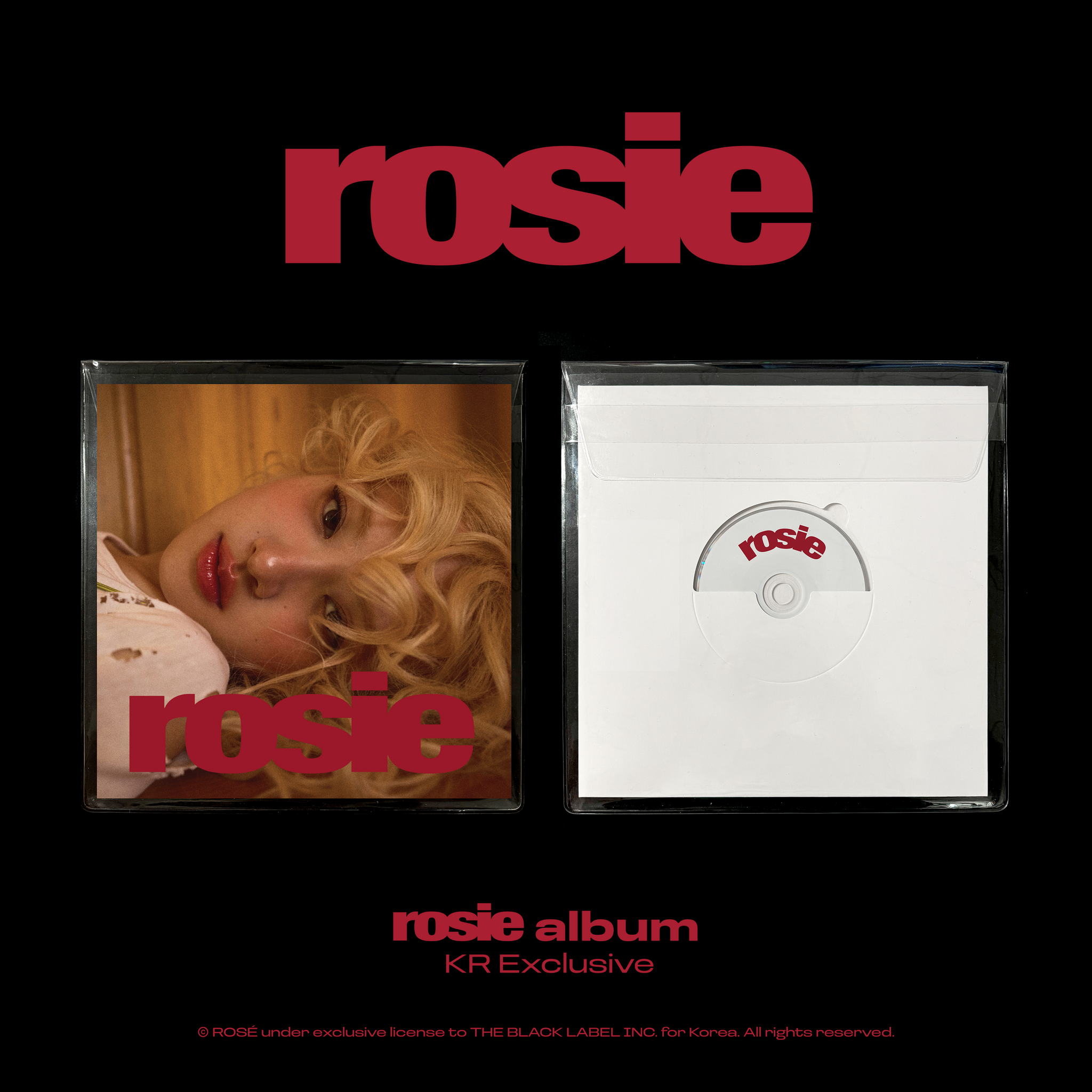 BLACKPINK ROSÉ - rosie (KR Exclusive)