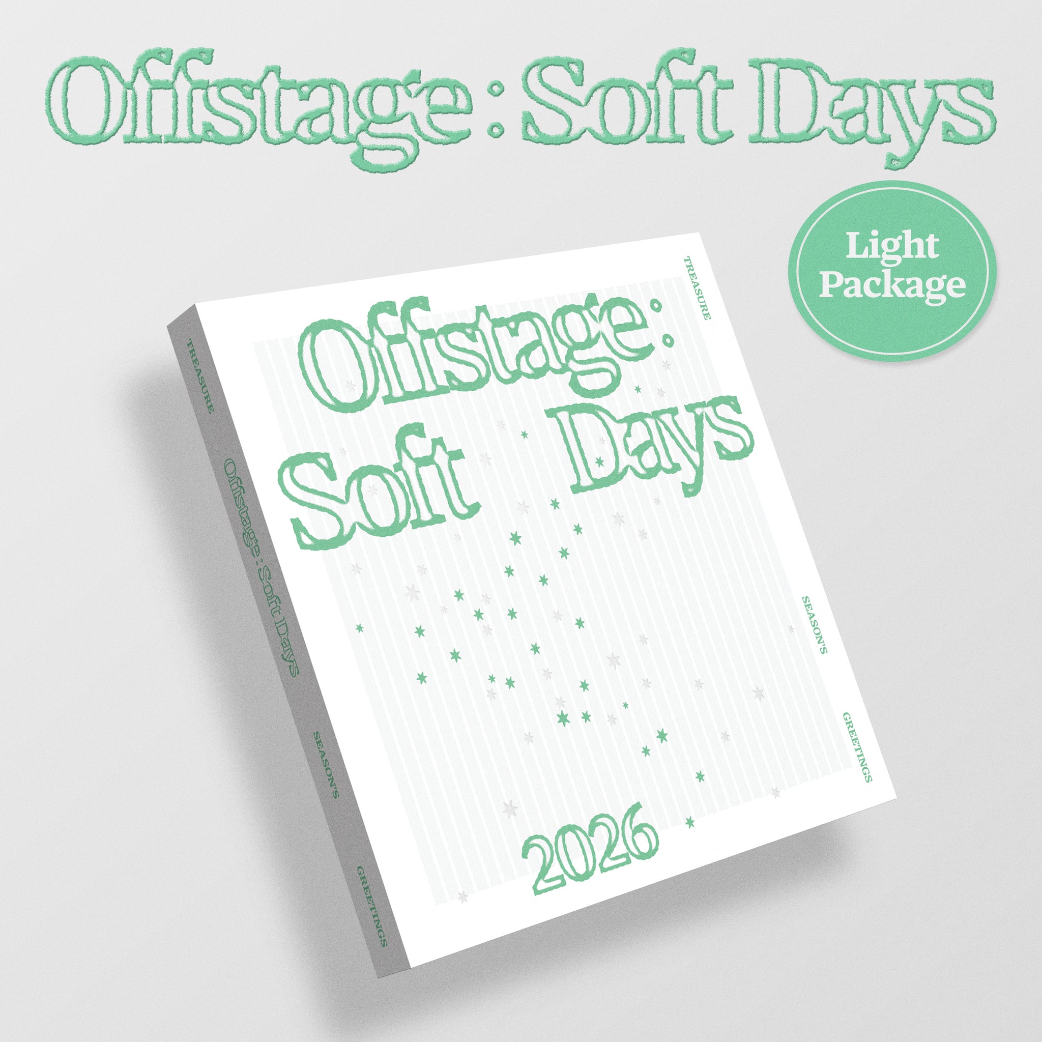 TREASURE - 2026 SEASON'S GREETINGS [Offstage : Soft Days] Light Package
