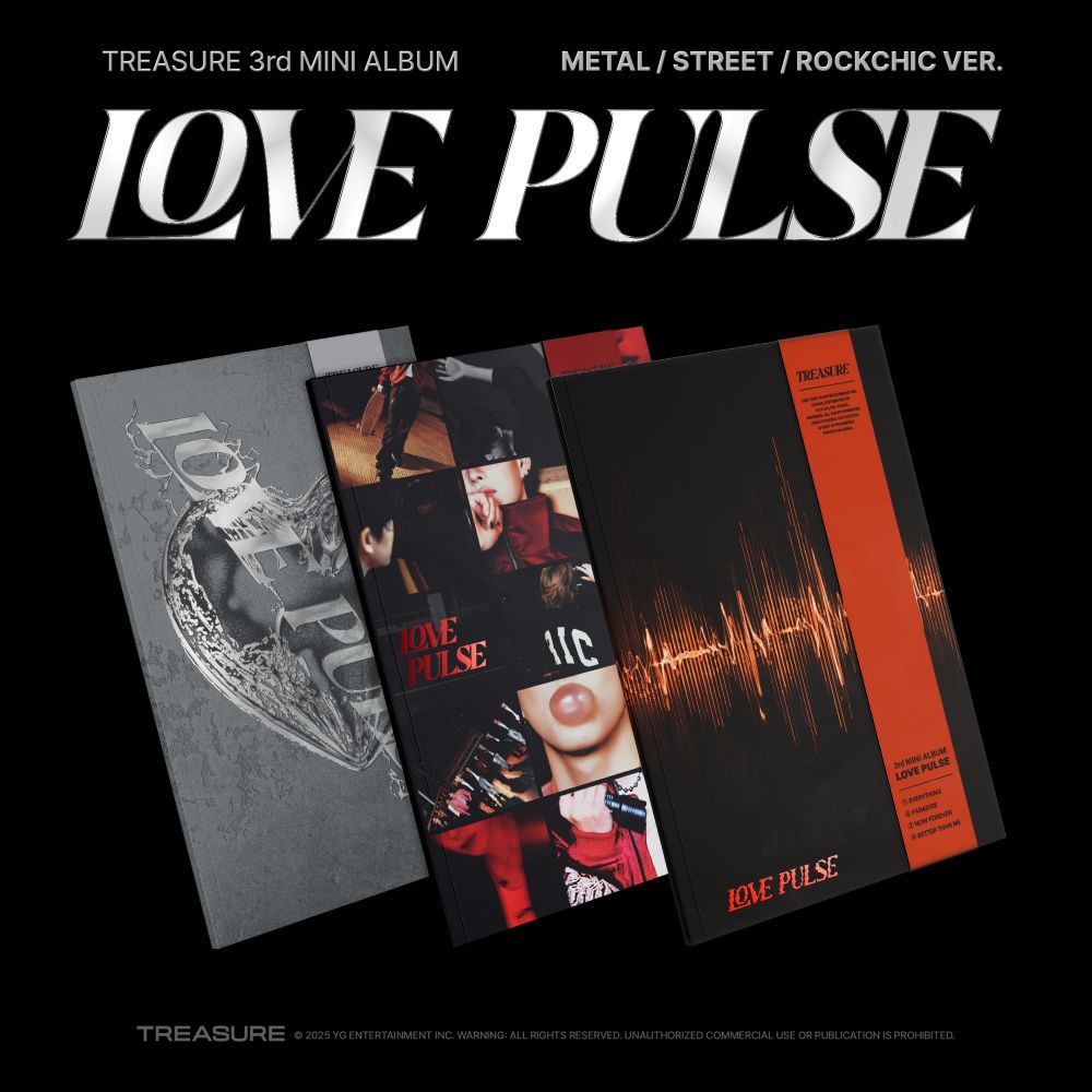 TREASURE LOVE PULSE アルバム TREASURE - LOVE PULSE [3rd Mini Album] - K PLACE