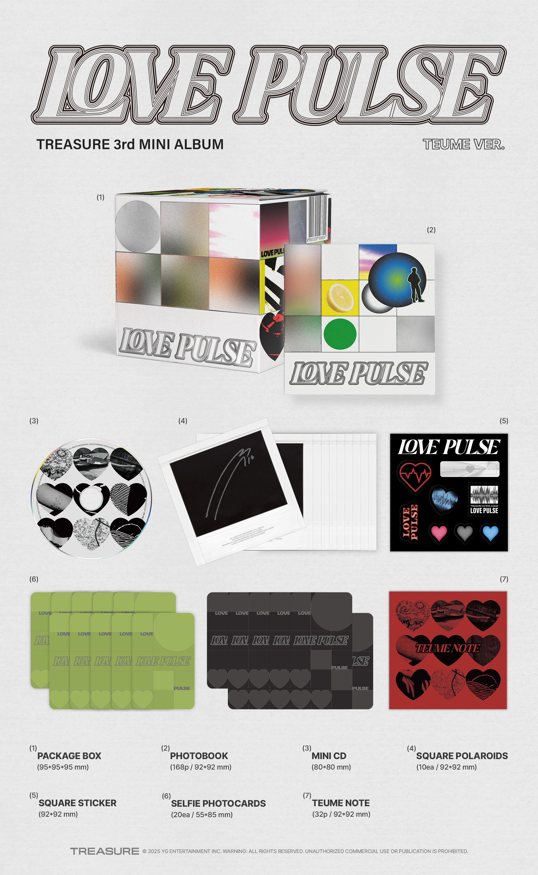 TREASURE - LOVE PULSE (TEUME ver.)